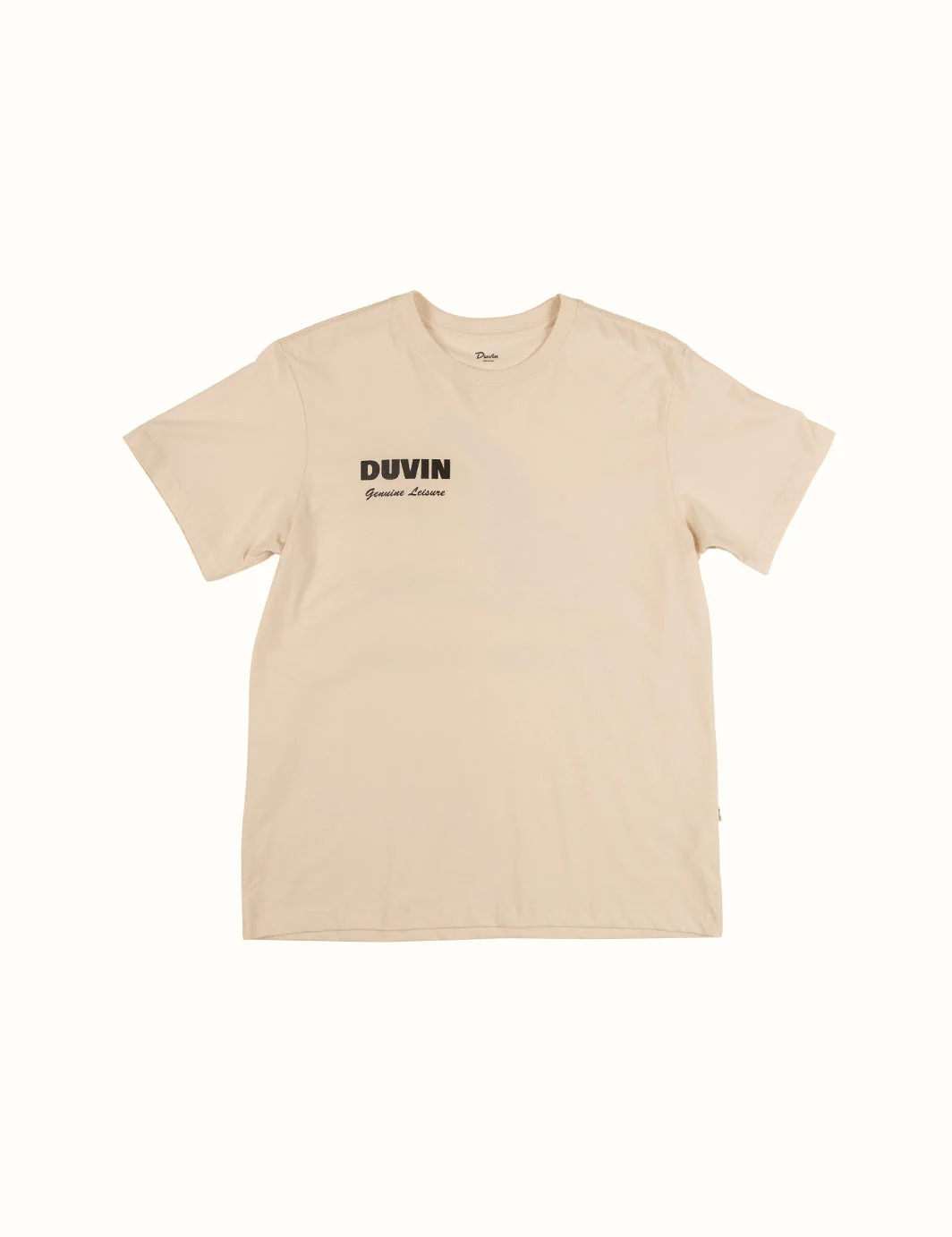 Duvin Shark Bite Pima Tee - ANTIQUE - Image 2