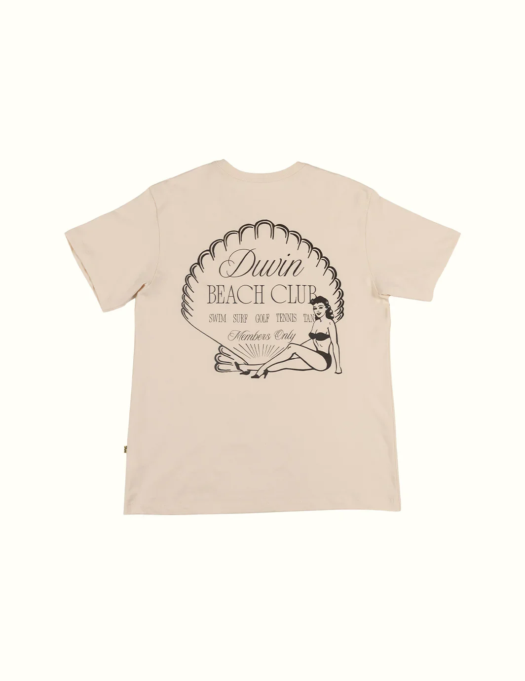 Duvin SHORELINE TEE - ANTIQUE - Image 3