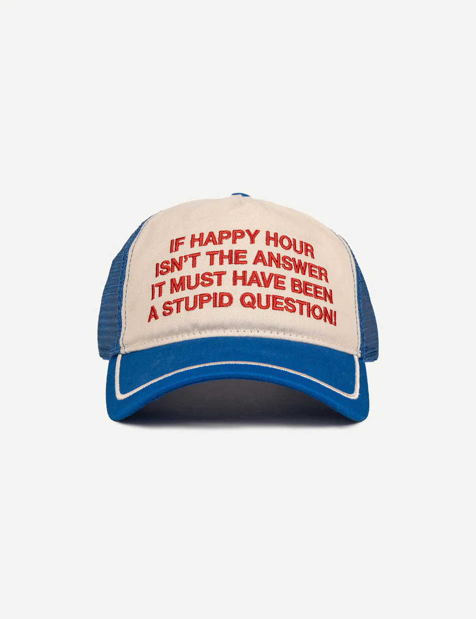 Duvin Happy Hour Trucker Hat - Blue