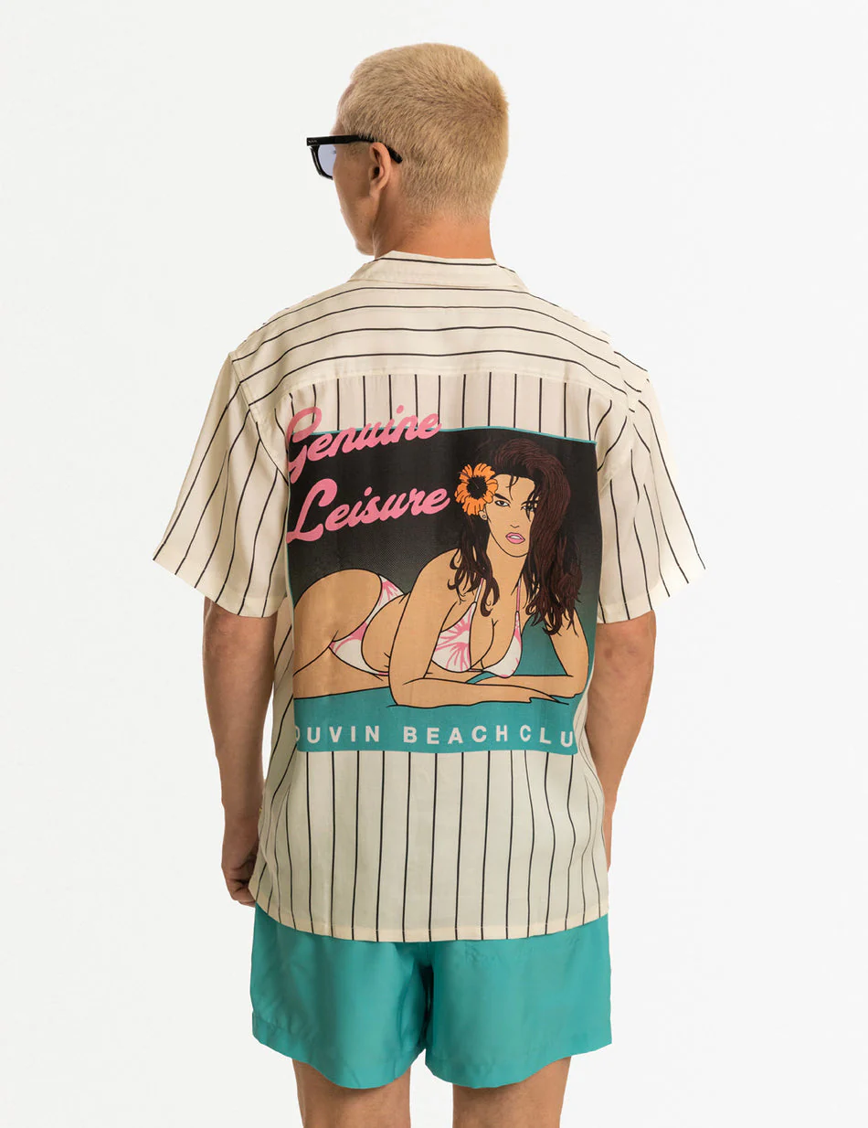 Duvin Poster Button Up - White - Image 3