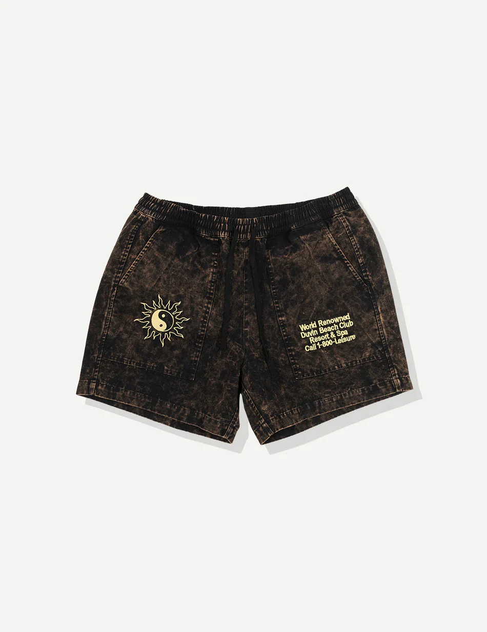 Duvin Sun Walk Short - Black