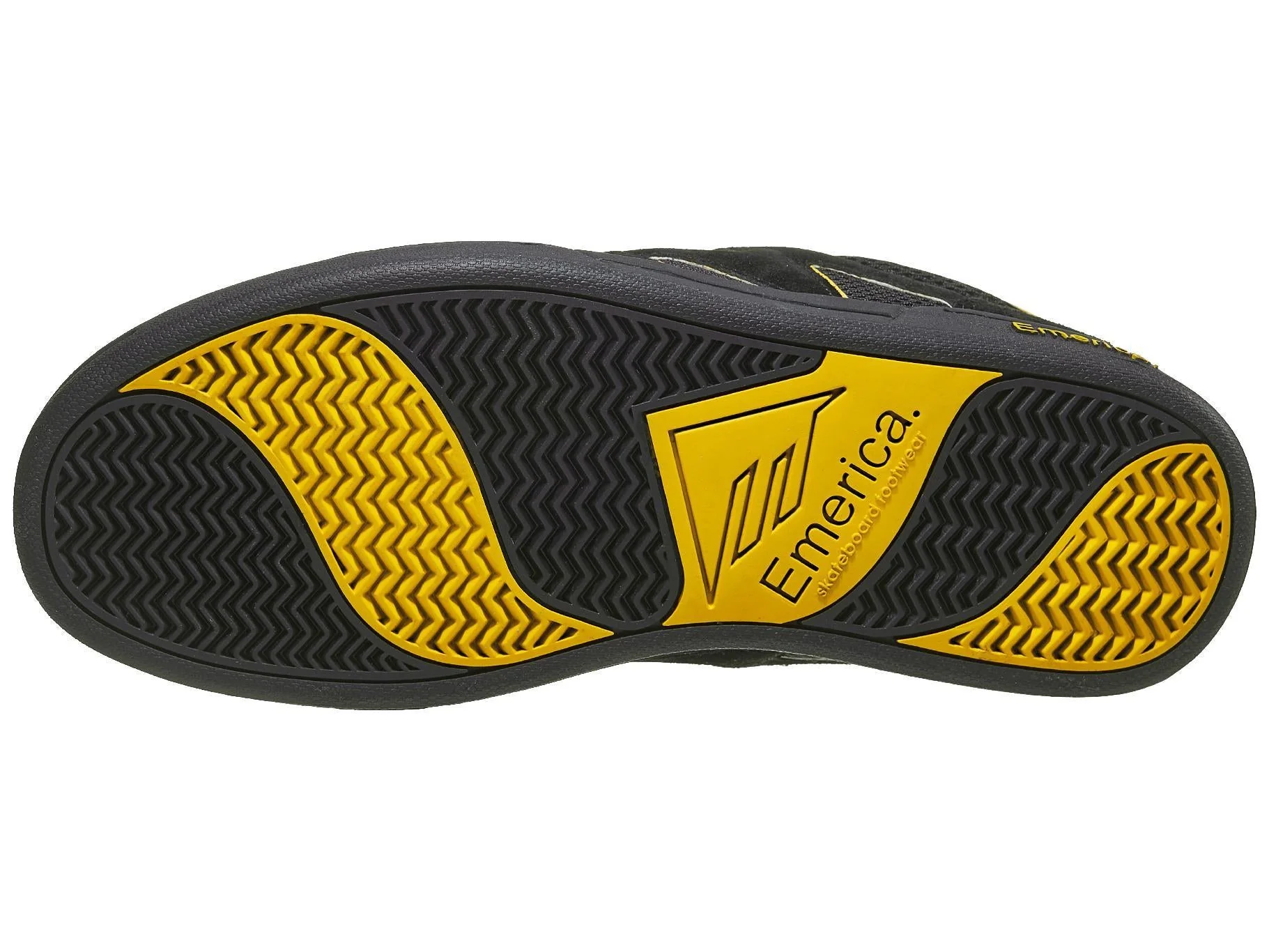 Emerica OG-1 Skateboarding Shoe - BLACK/YELLOW - Image 3