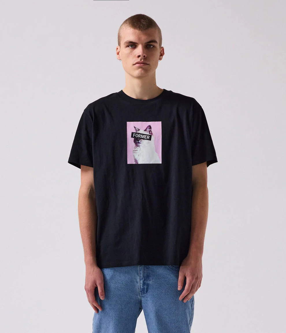FORMER Charm T-Shirt - BLACK