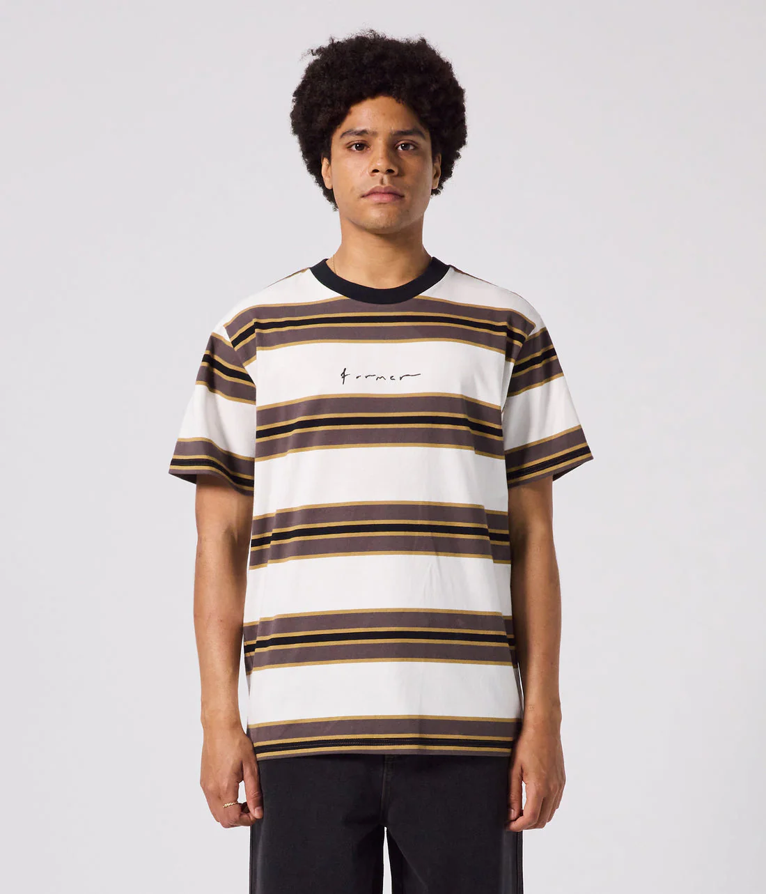 Former Rampant Stripe T-Shirt - Copper - Image 2
