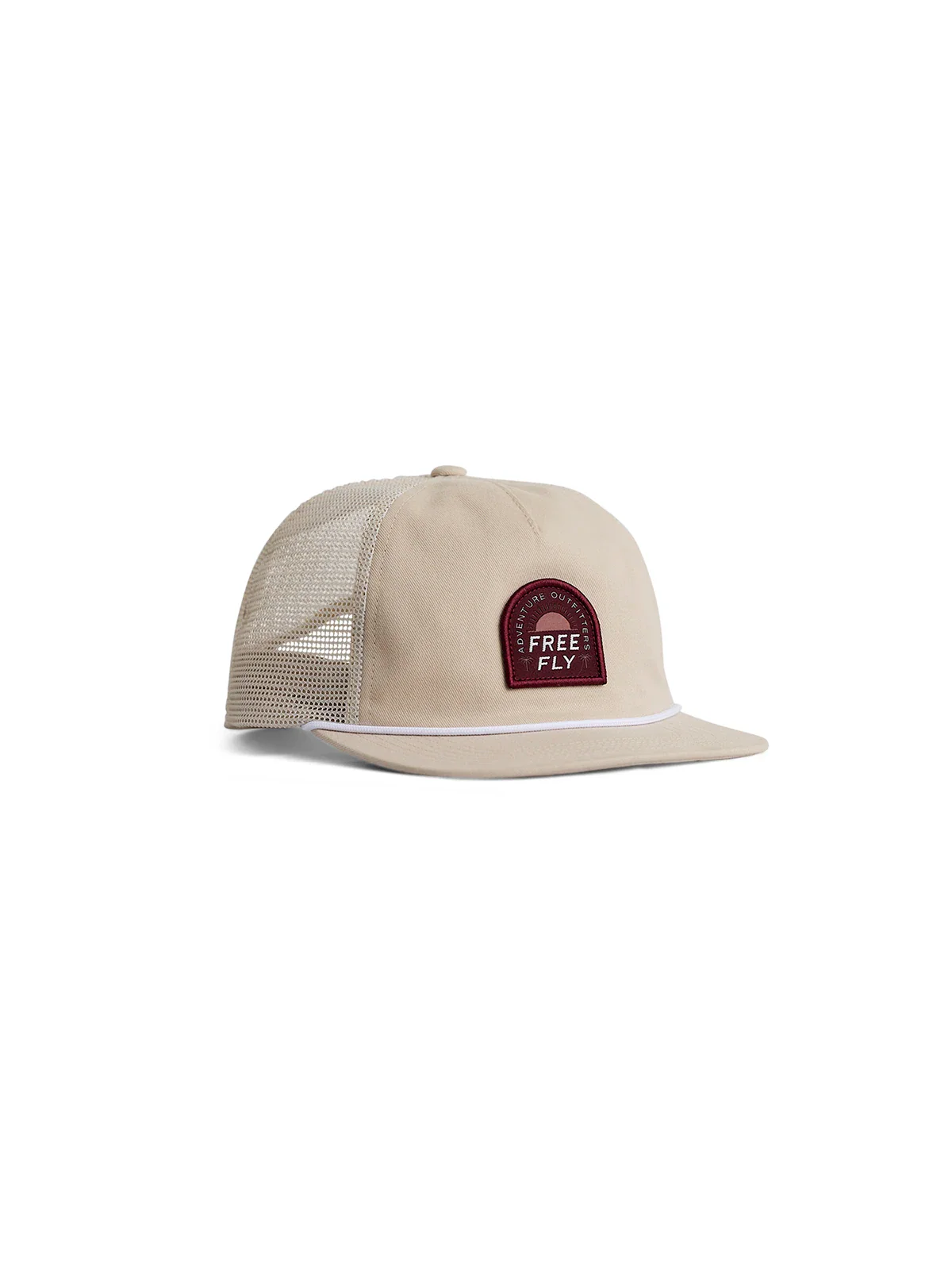 Free Fly Adventure Outfitters 5-Panel Trucker Hat - Stone