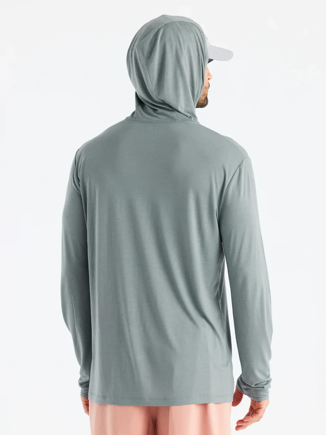 Free Fly Bamboo Lightweight Hoodie - SLATE - Image 2