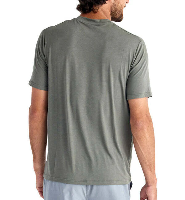 Free Fly Bamboo Motion Tee - FATIGUE - Image 2