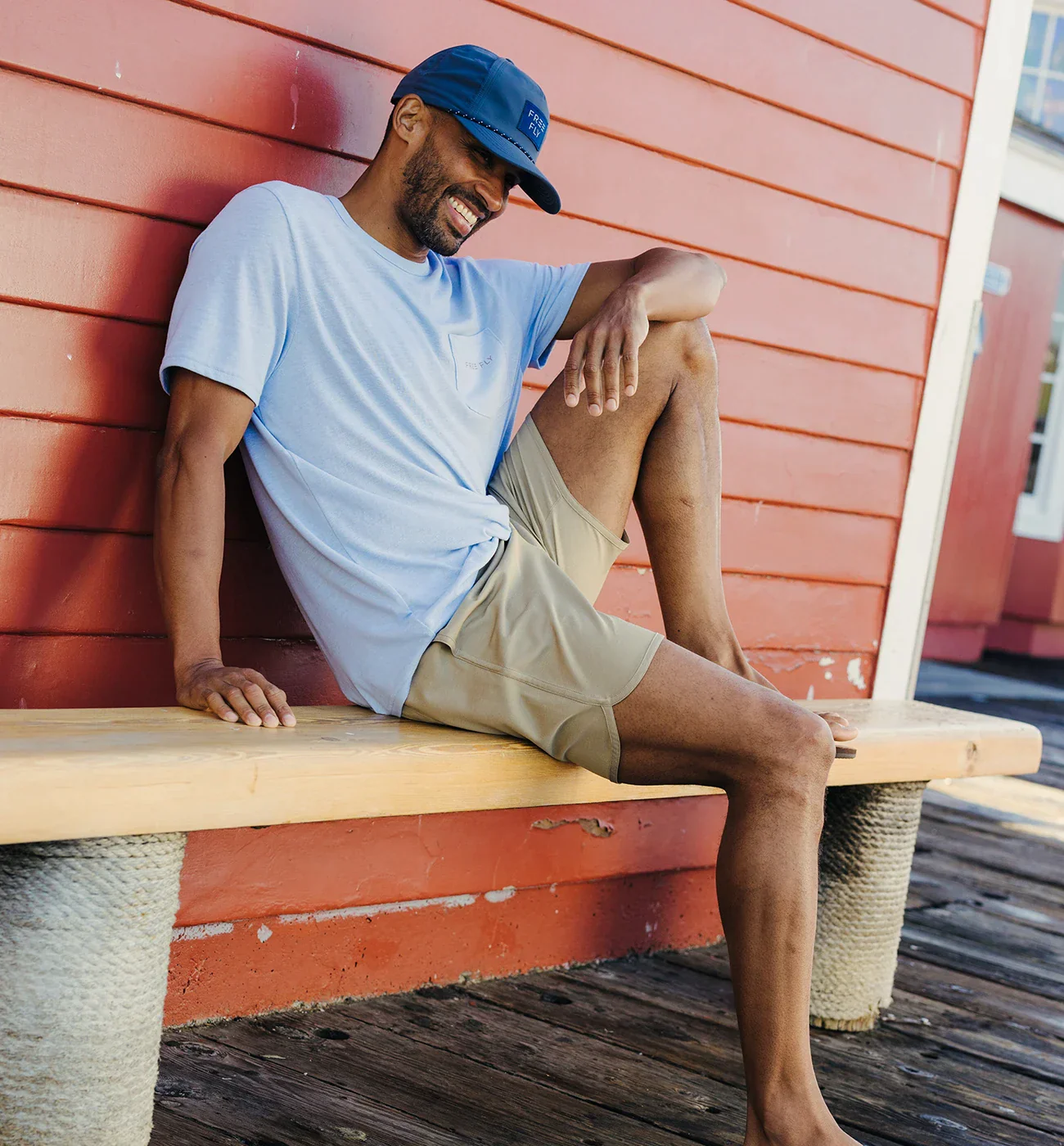 Free Fly Men's Reverb Short - CORIANDER - Image 3