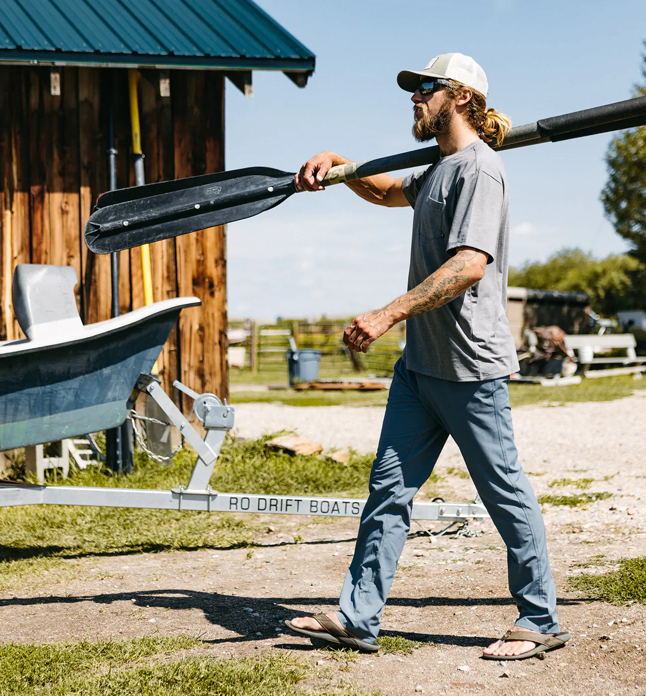 Free Fly Men's Tradewind Pant - SMOKE - Image 3