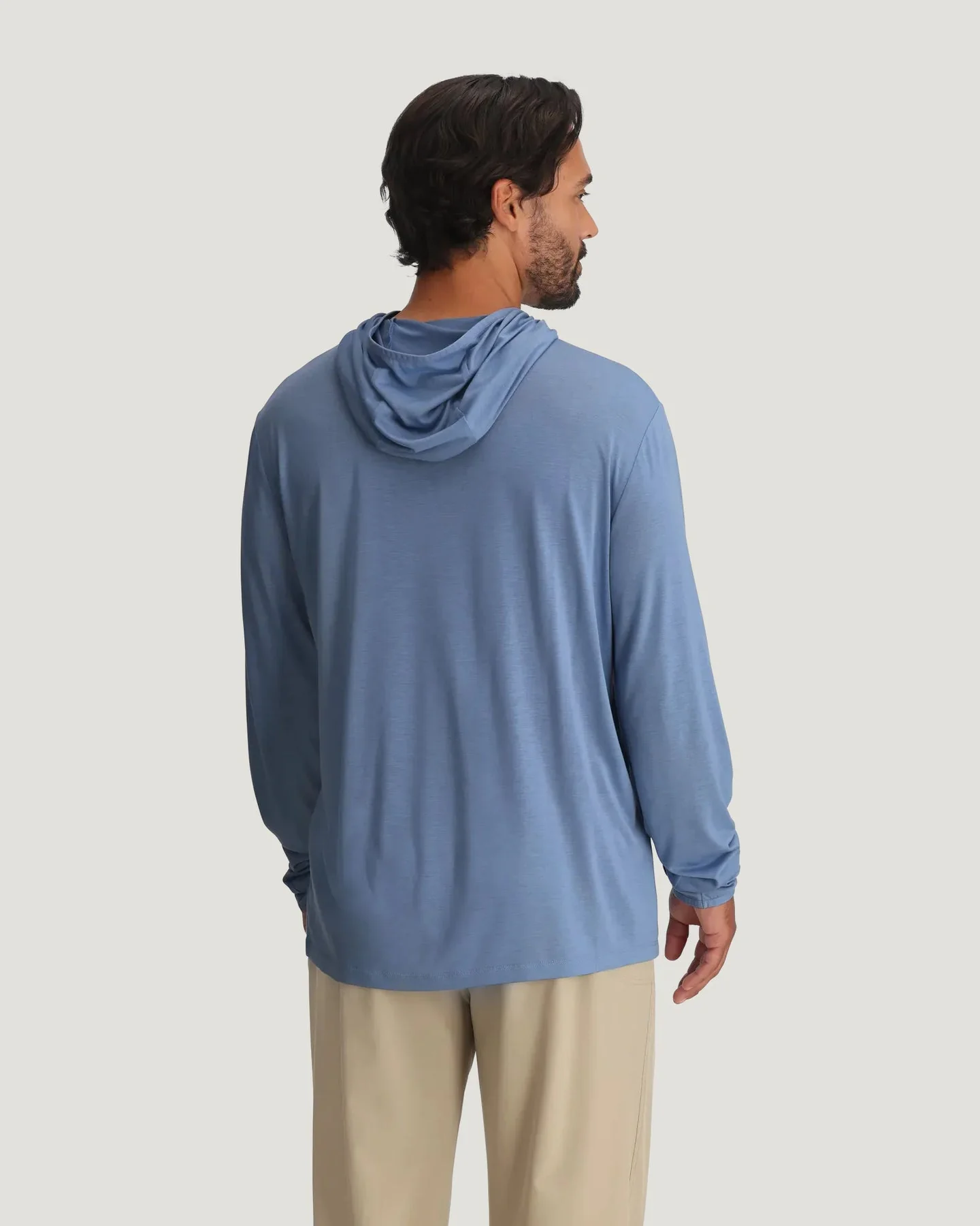 Free Fly Men'S Bamboo Lightweight Hoodie - Last Light - Image 2