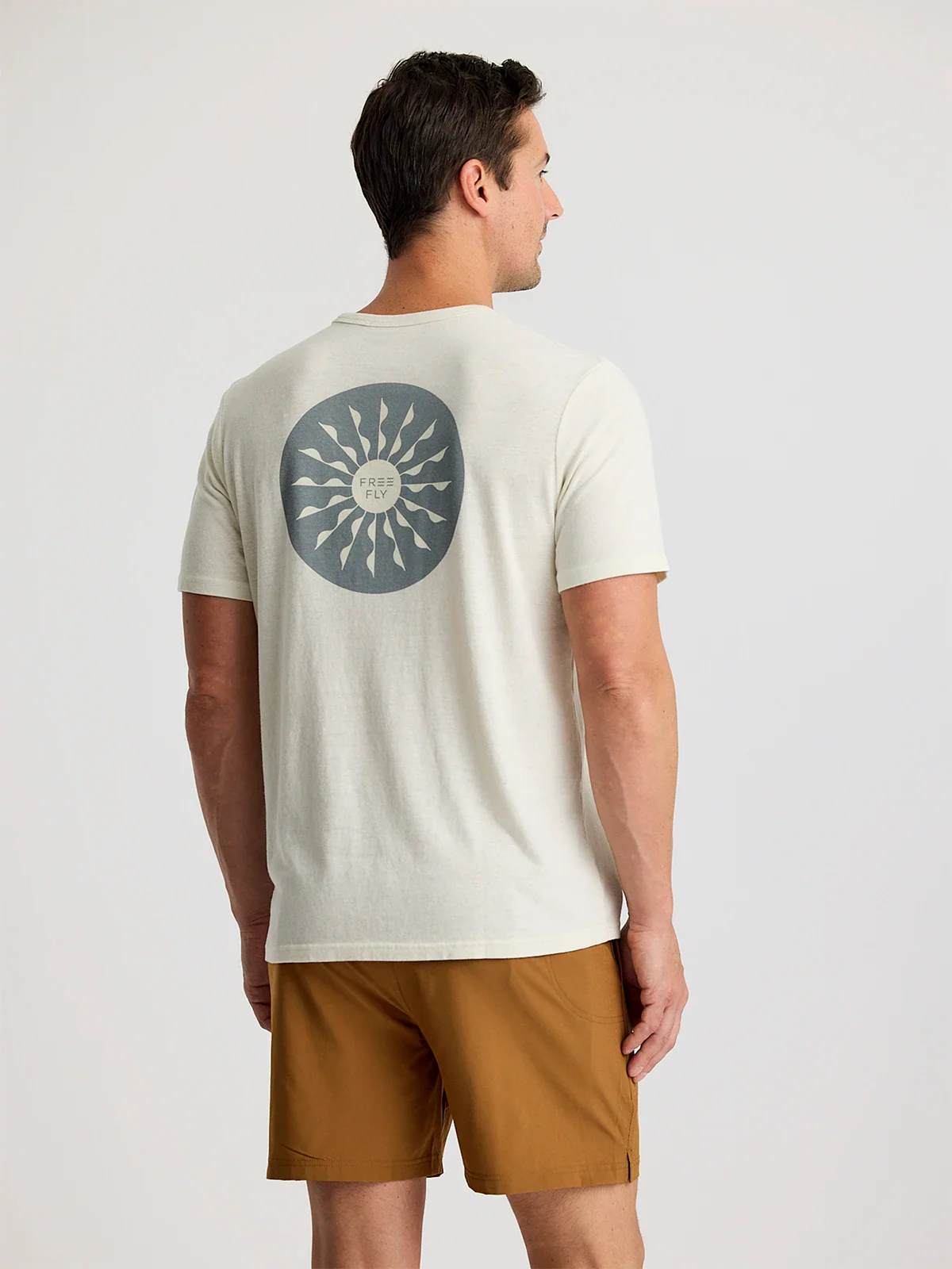 Free Fly Sol Pocket Tee - HEATHER BIRCH
