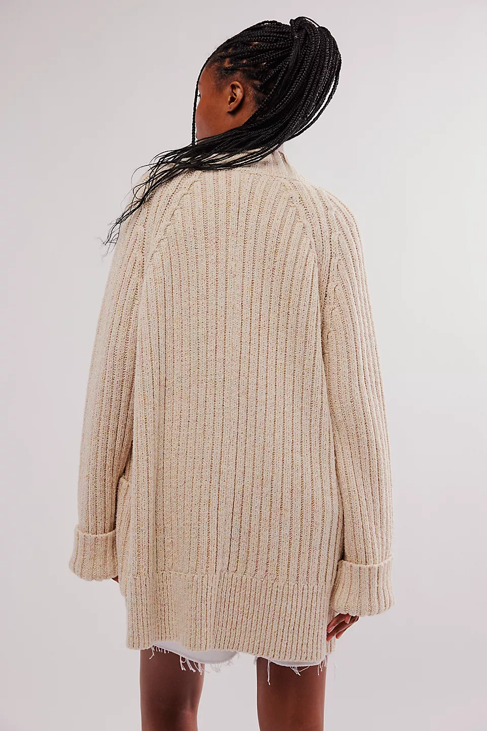 Free People Blossom Cardi - IVORY PASTEL - Image 2
