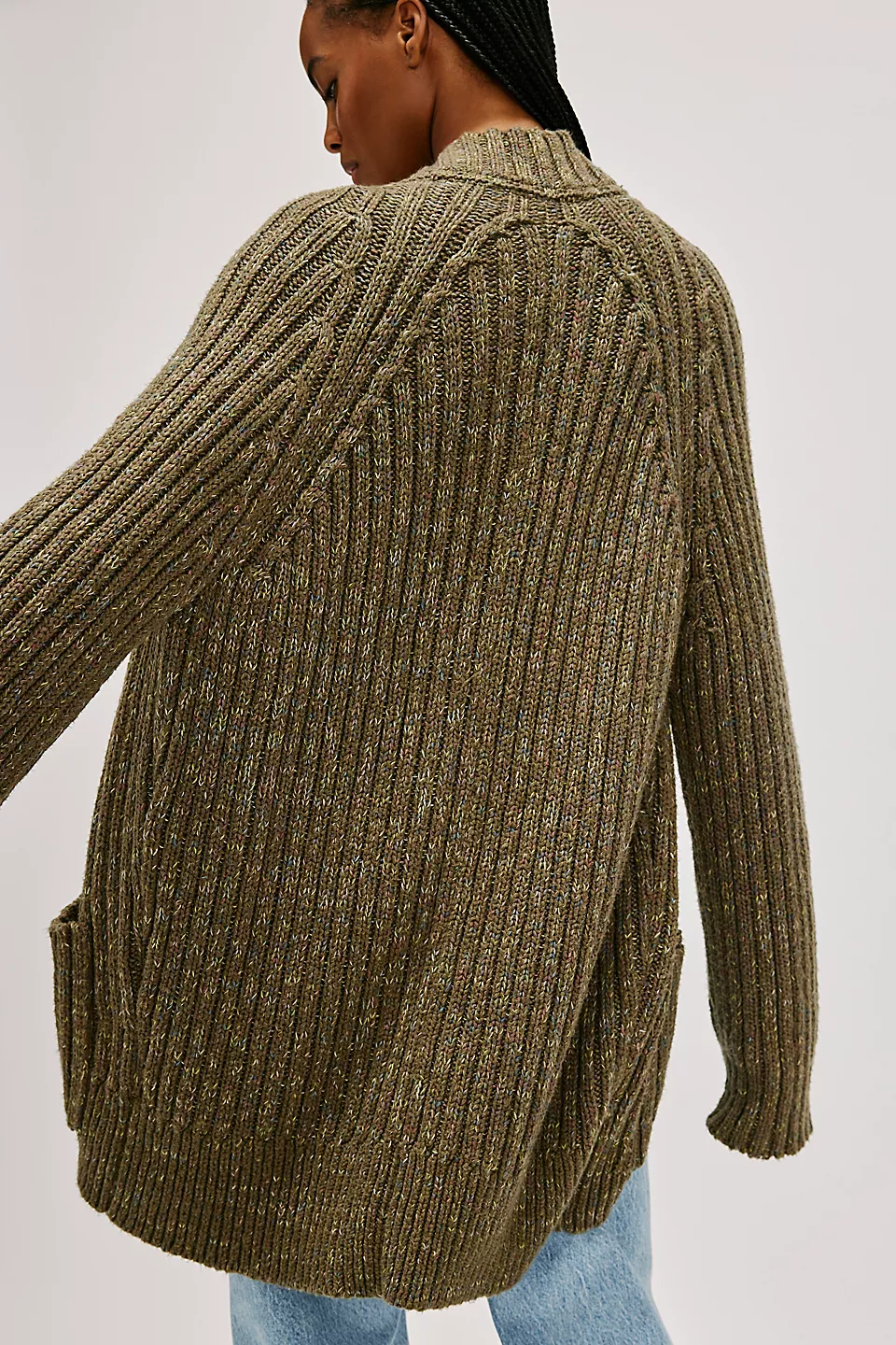 Free People Blossom Cardi - IVY EARTH COMBO - Image 2