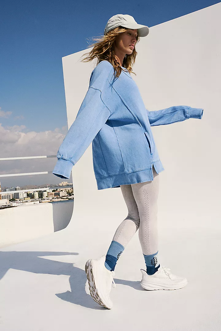 Free People Intercept Tunic - Riviera Blue - Image 3