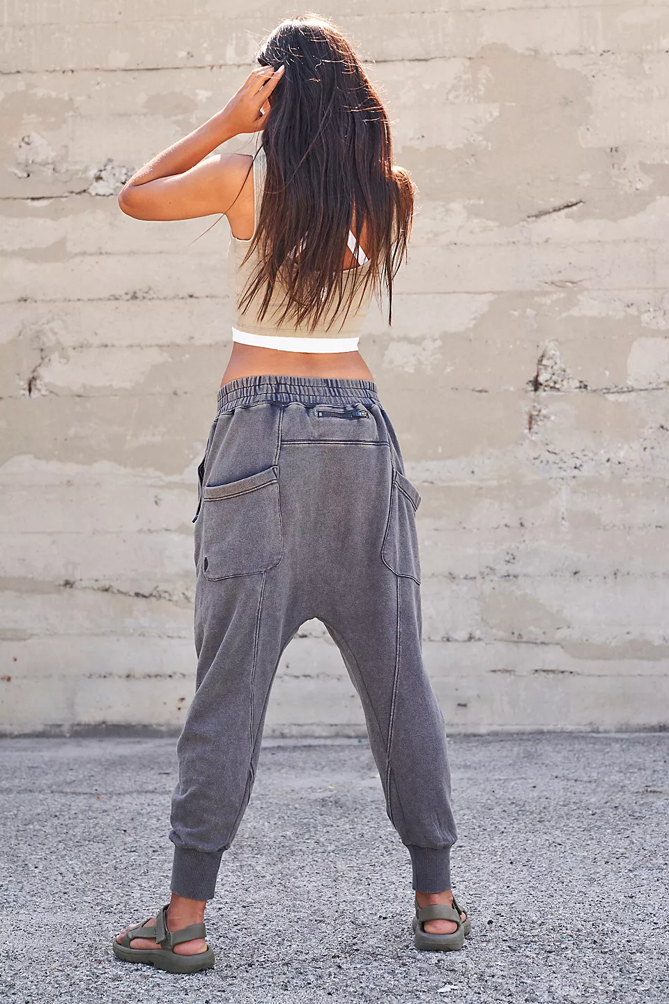 Free People June Bug Jogger - NAVY SHADE - Image 2
