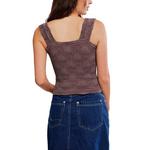 Free People Love Letter Cami - Vintage Grape - Image 2