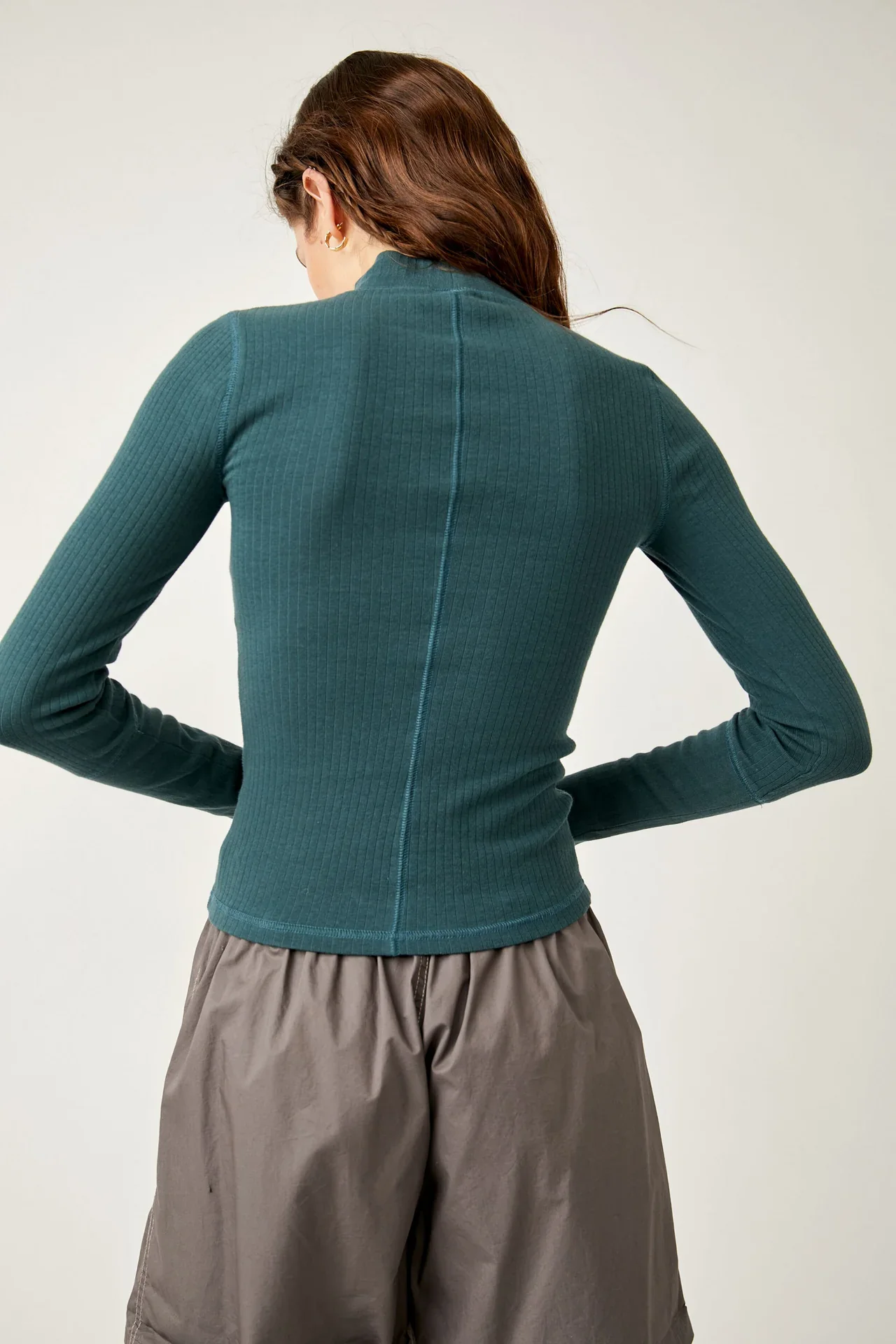 Free People The Rickie Long Sleeve Knit - Magical Forest - Image 3