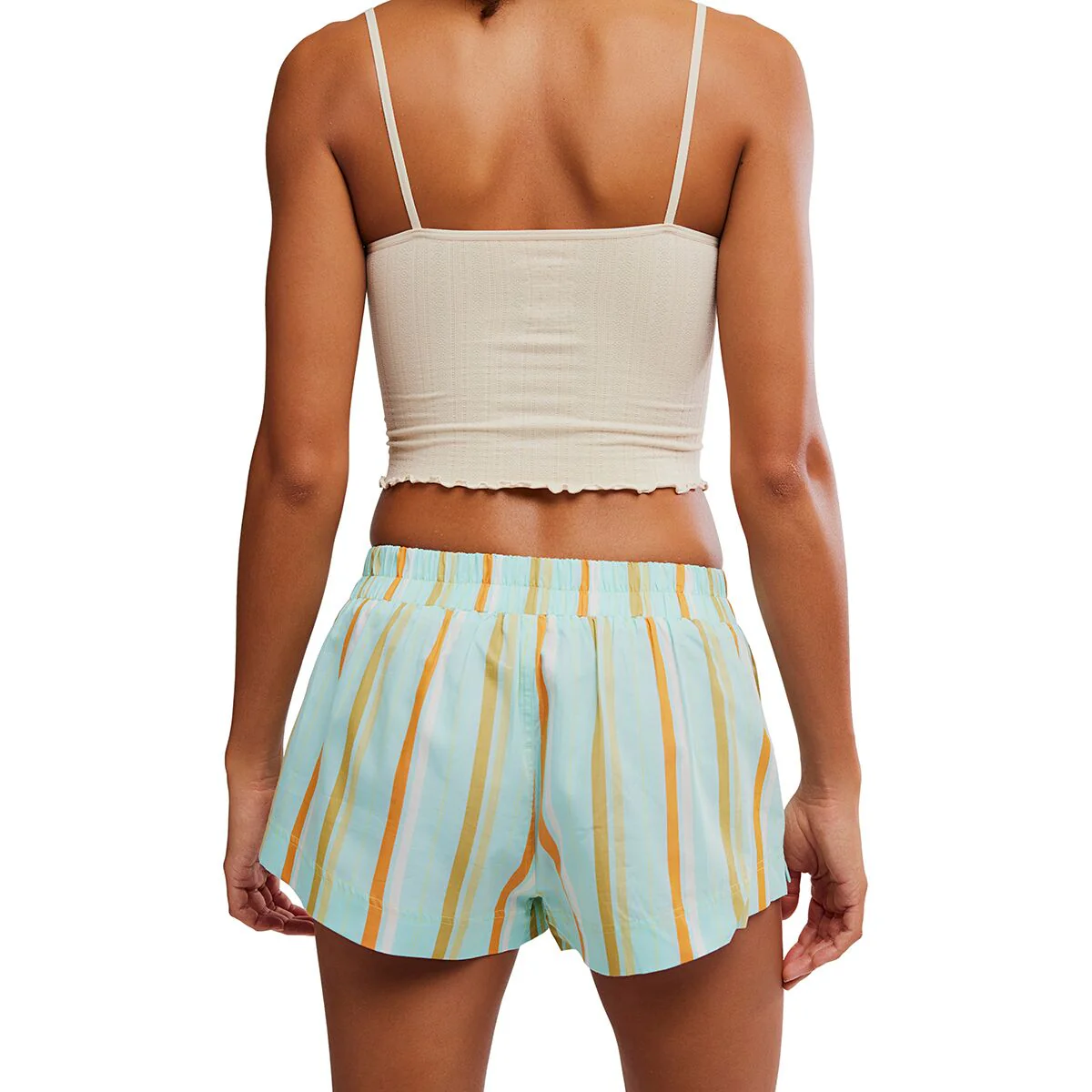 Free People We The Free Day To Day Mini Boxers - Turquoise Combo - Image 5