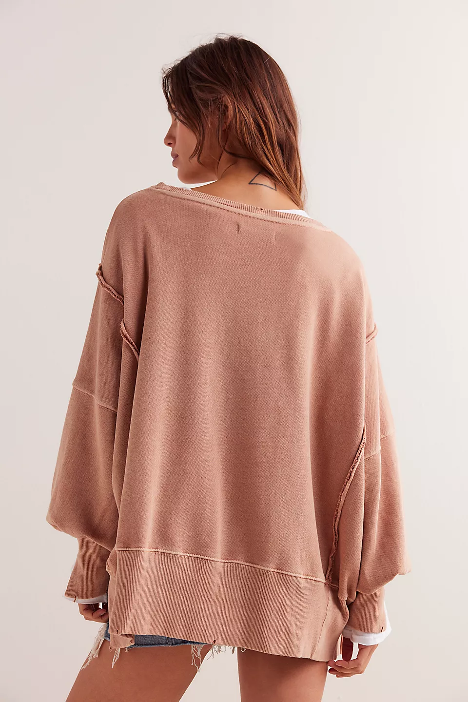 Free People We The Free Graphic Camden Pullover - Mirrored Horses - Image 2