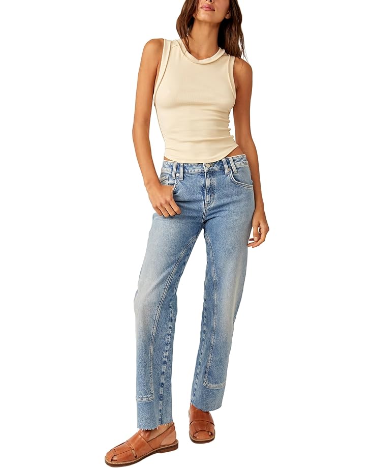 Free People We The Free Kate Tee - Bleached Sand - Image 3