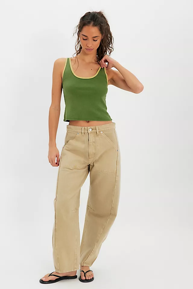 Free People We The Free Moxie Tank - Drenched Jungle Comb - Image 4