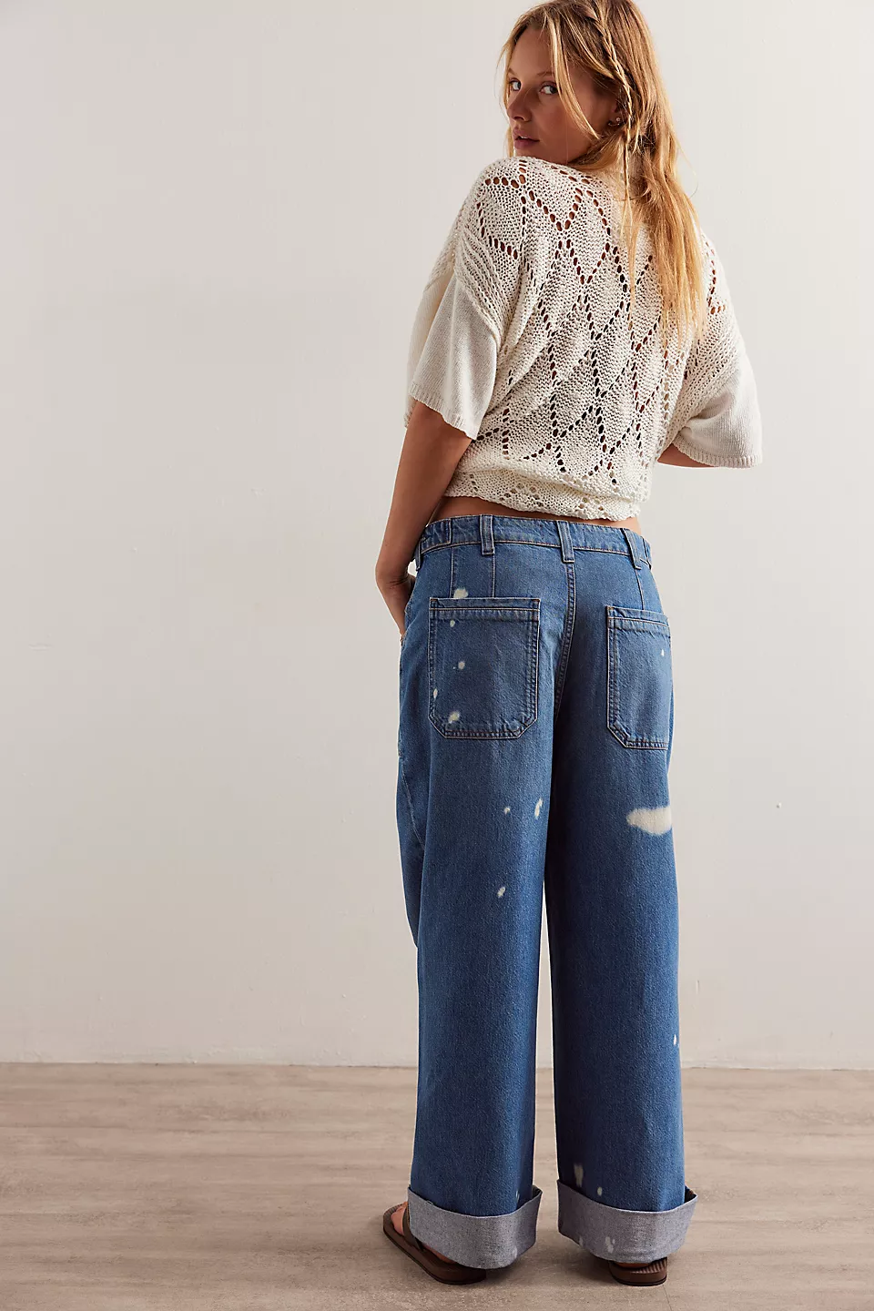 Free People We The Free Palmer Cuffed Jeans - 100 YEARS - Image 2