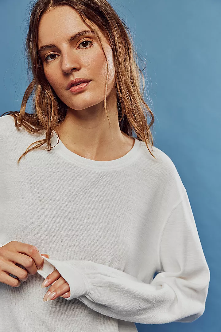 Free People We The Free Soul Song Tee - Ivory - Image 3
