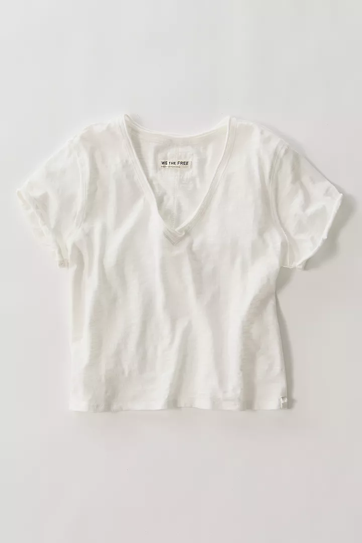 Free People We The Free Take 2 Tee - Clean Ivory - Image 3