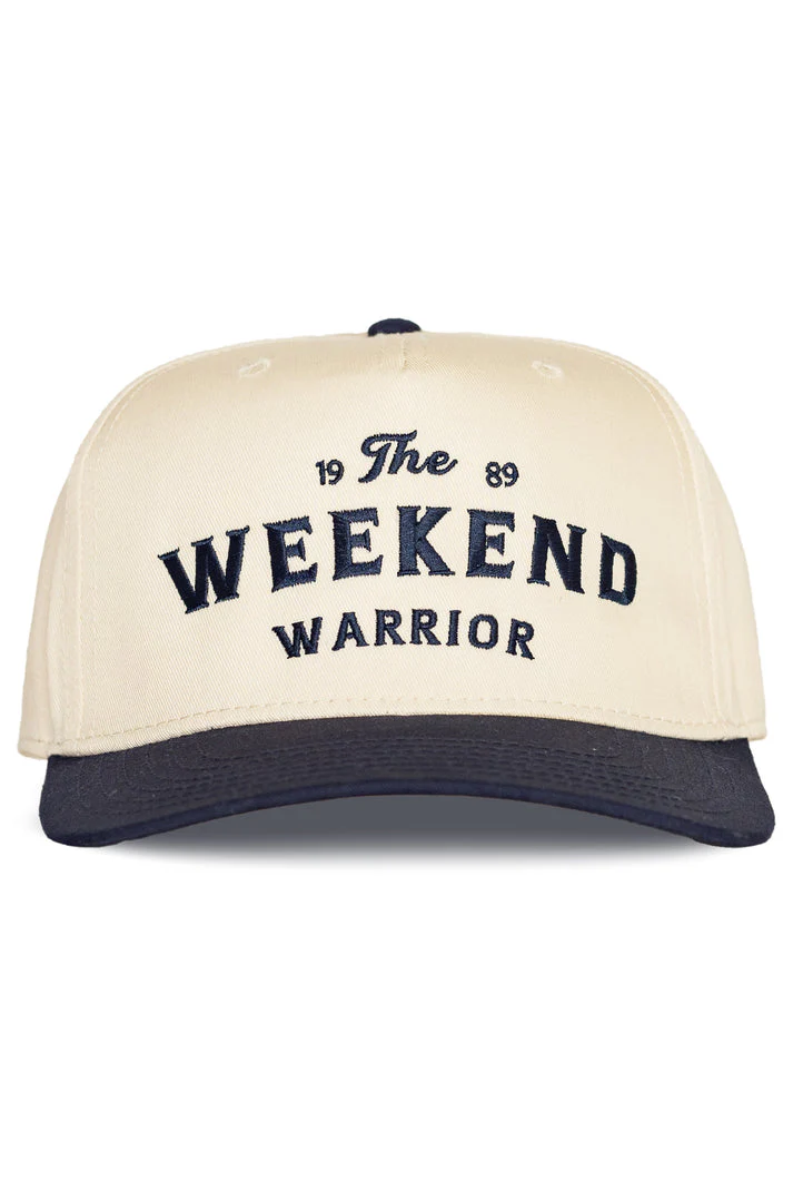 Friday Feeling Weekend Warrior Snapback Hat - Navy Neutral
