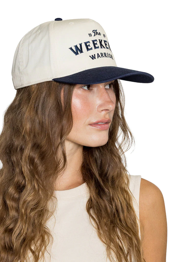 Friday Feeling Weekend Warrior Snapback Hat - Navy Neutral - Image 2
