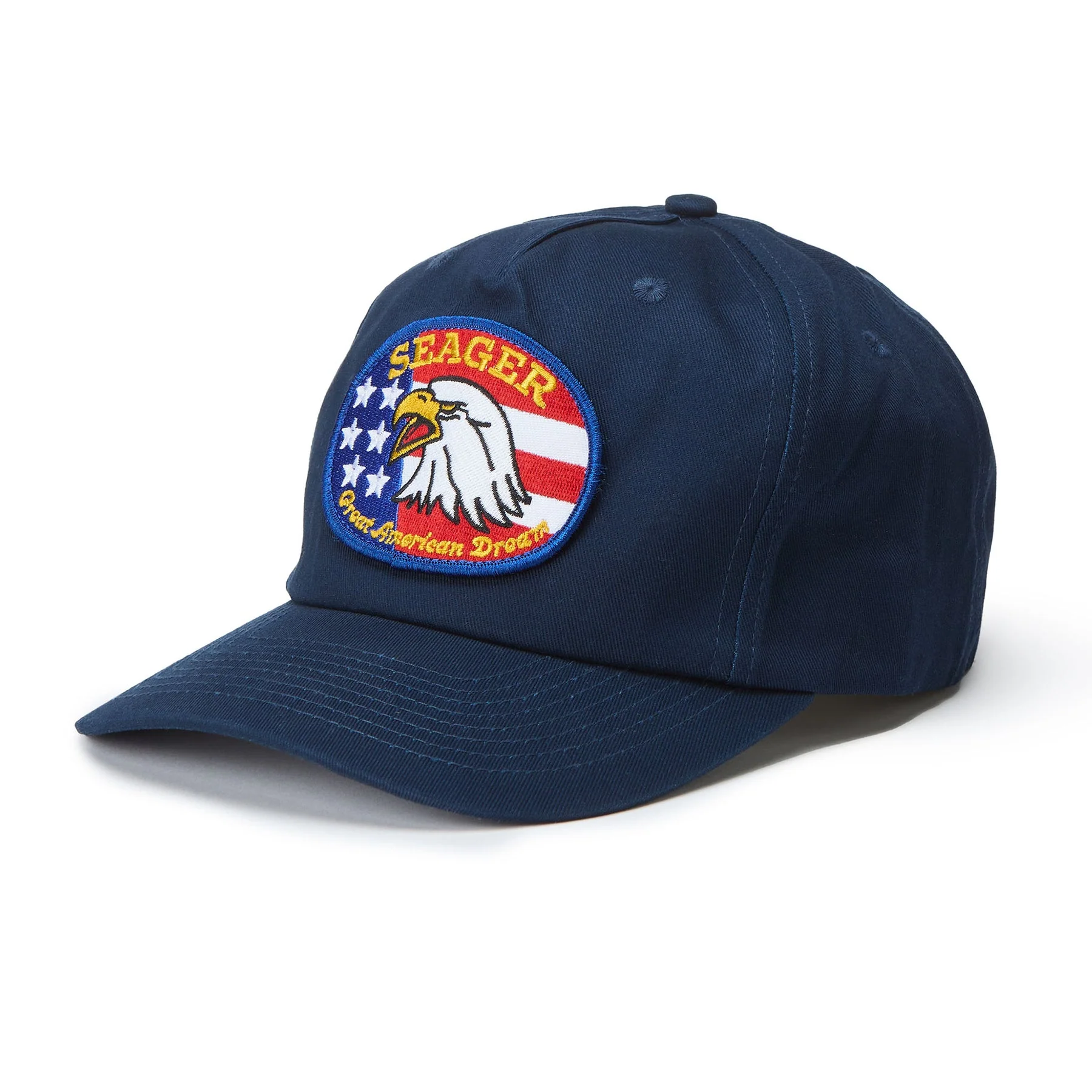 SEAGER GREAT AMERICAN DREAM SNAPBACK - NAVY - Image 2