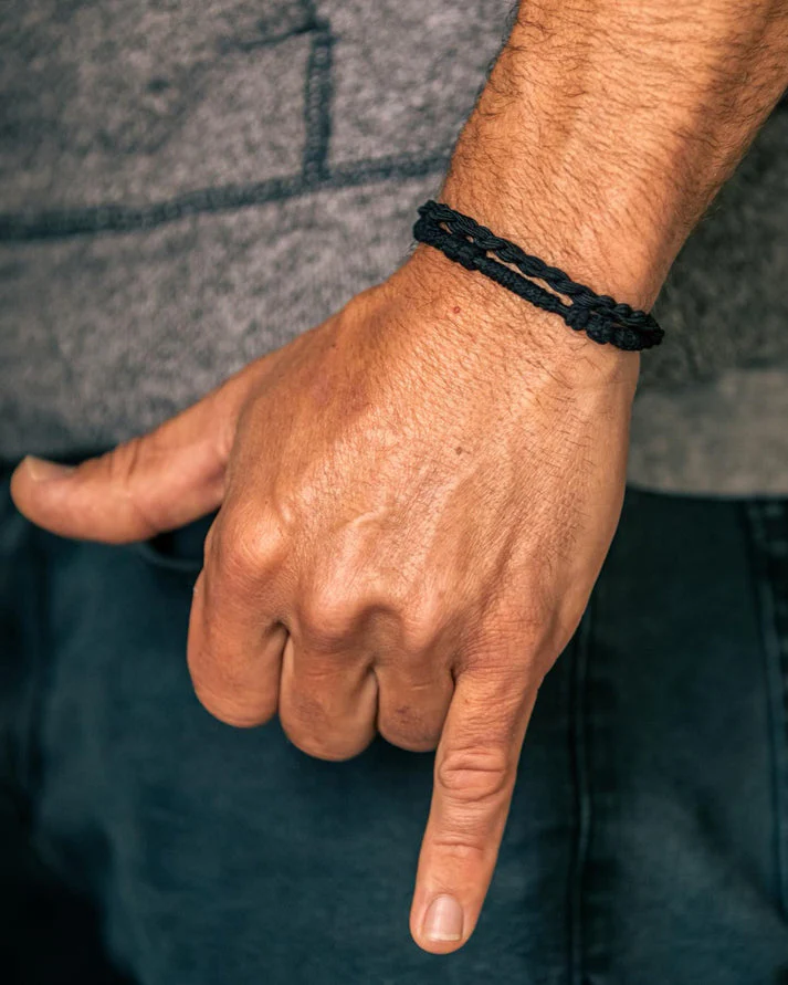 Gypsea Bands Tulum - SAND BLACK OFF WHITE - Image 3