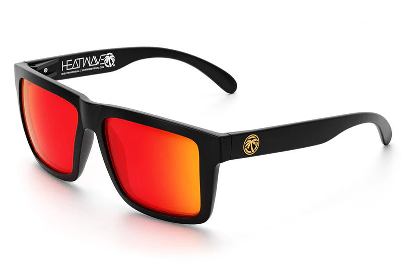 Heat Wave Visual XL VISE Z87 Sunglasses - BLACK FRAME/SUNBLAST