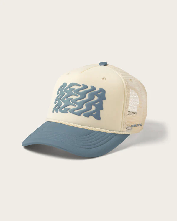 Hemlock Agua Foam Trucker Hat - BLUE