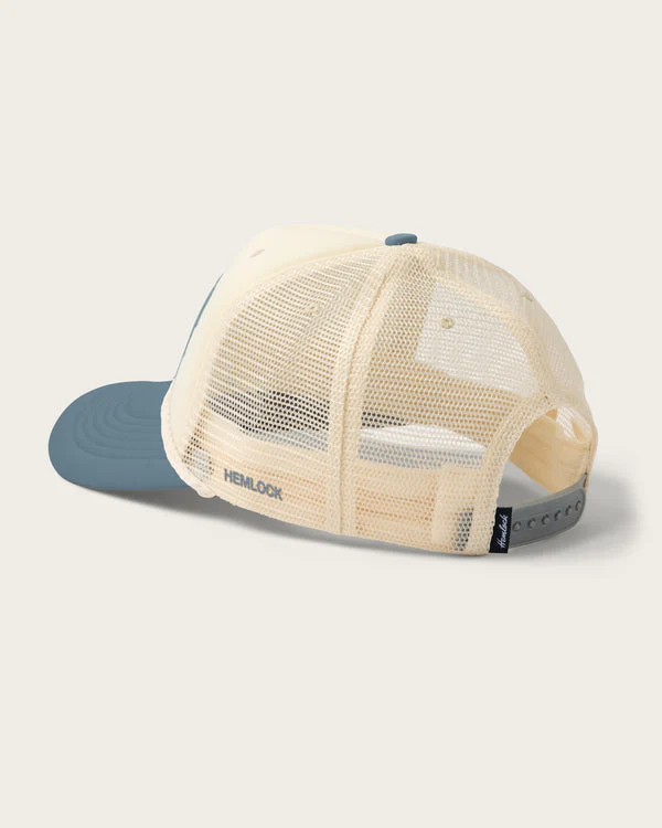 Hemlock Agua Foam Trucker Hat - BLUE - Image 2