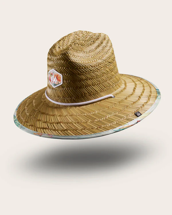 Hemlock UPF 50+ Lifeguard Straw Hat - HANALEI HULA - Image 2