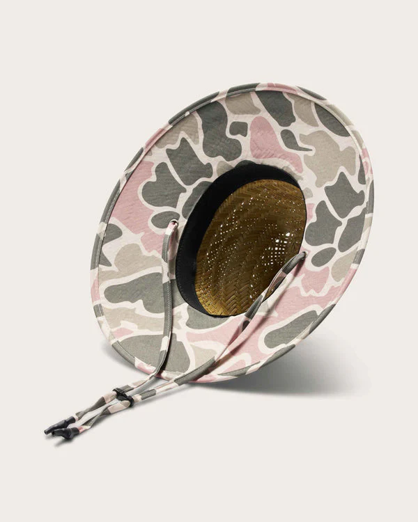 Hemlock Willow Little Kids Straw Lifeguard Hat - Multi Colored - Image 2