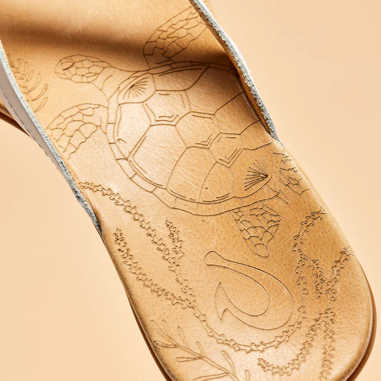 Olukai Honu - Bright White Golden Sand - Image 2