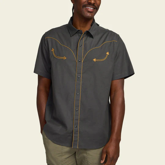 Howler Bros Broncbuster Snapshirt - Antique Black - Image 2