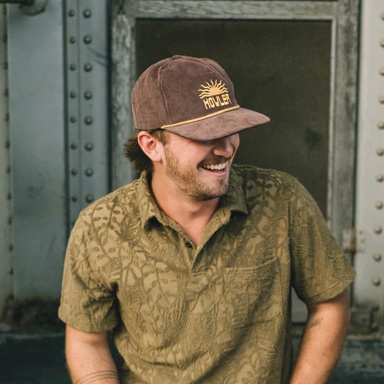 HOWLER BROS El Sol Snapback - BROWN - Image 3