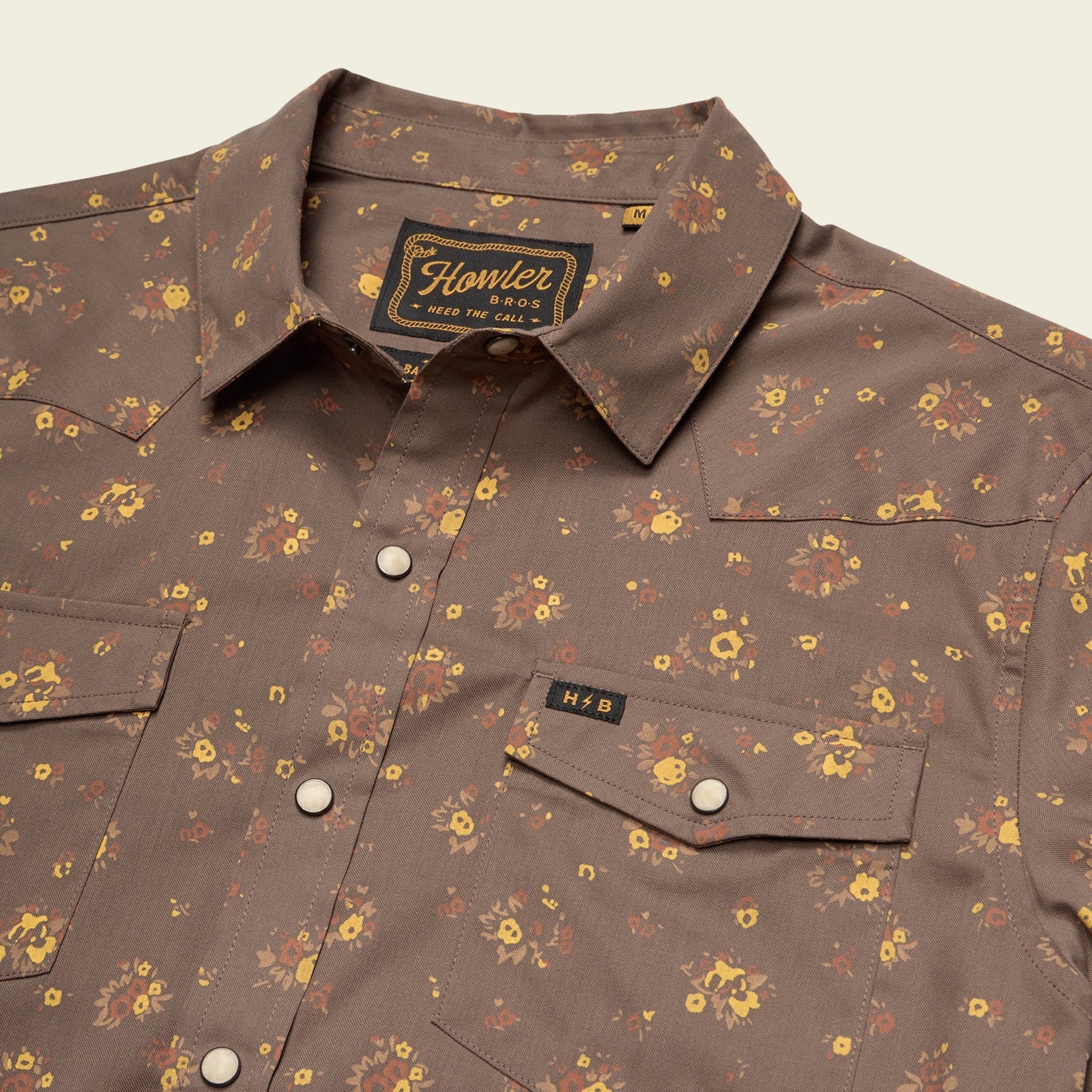 Howler Bros H Bar B Snapshirt - Bouquets: Morel - Image 3