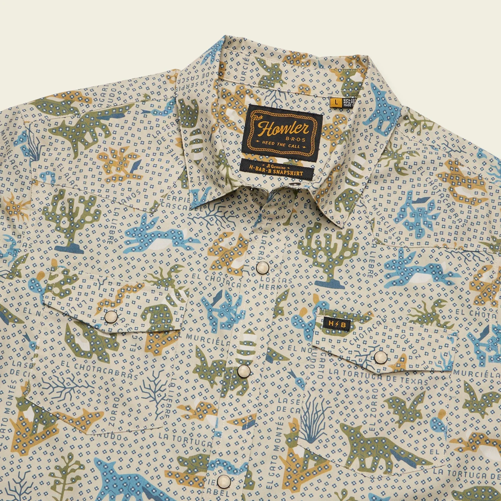 Howler Bros H Bar B Snapshirt - Ecosistema: Sand - Image 3