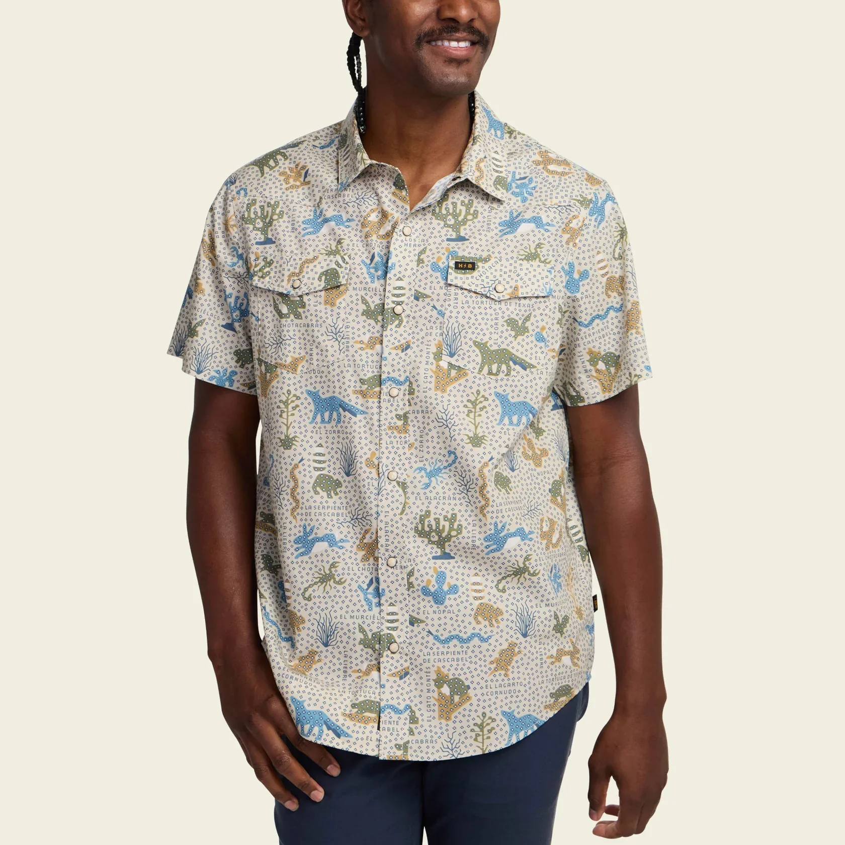 Howler Bros H Bar B Snapshirt - Ecosistema: Sand - Image 4