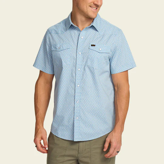Howler Bros H Bar B Snapshirt - Pool Blue - Image 3