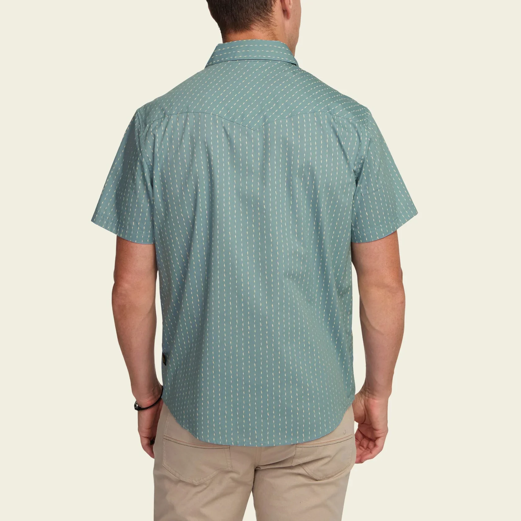 Howler Bros H Bar B Snapshirt - Power Lines: Smoke Blue - Image 5