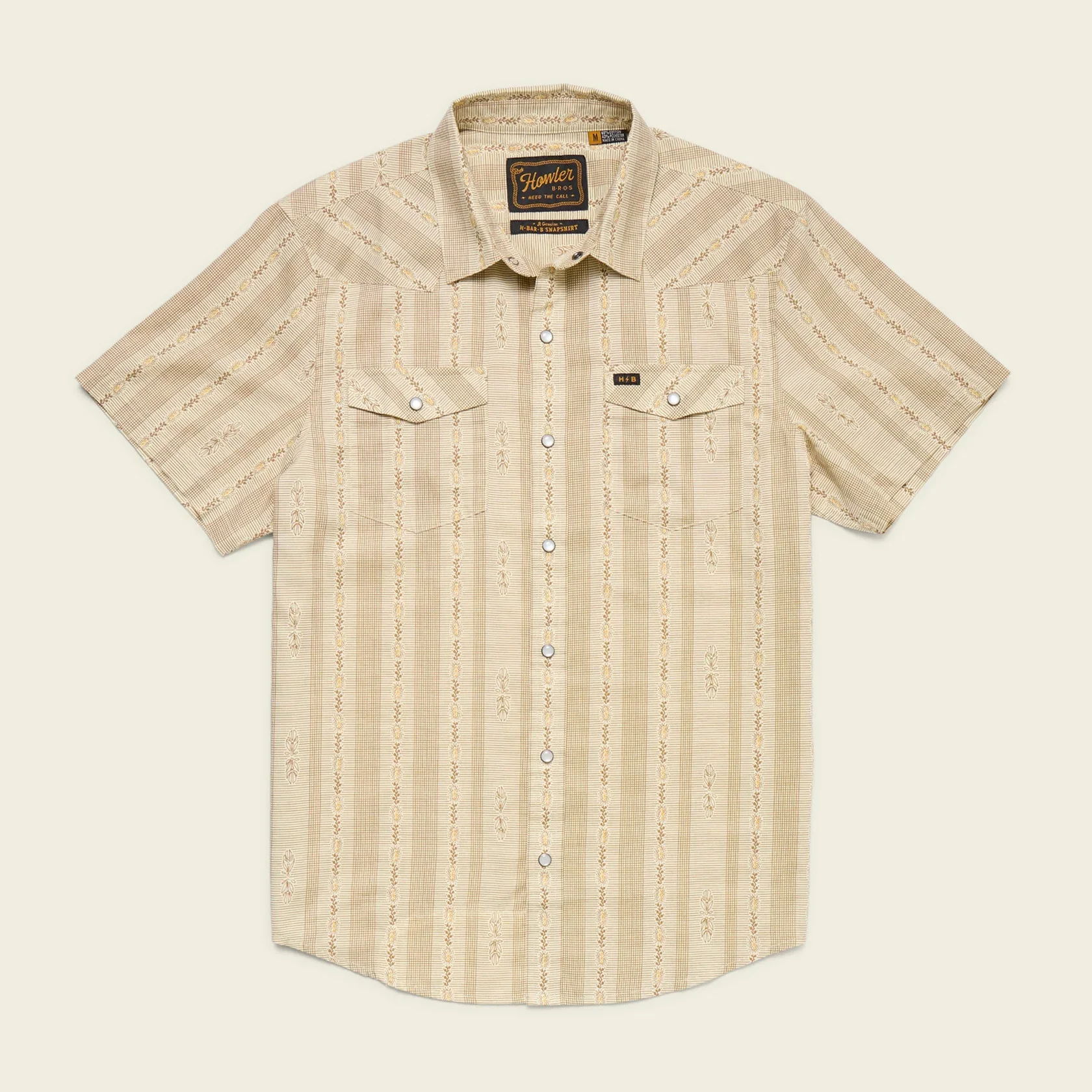 Howler Bros H Bar B Snapshirt - Prairie Garland: Dust