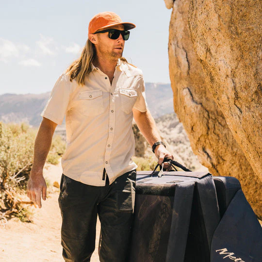 Howler Bros H Bar B Snapshirt - Riverbed Oxford - Image 4