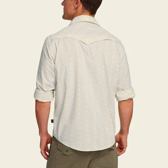 HOWLER BROS H Bar B Tech Longsleeve - OFF WHITE - Image 2