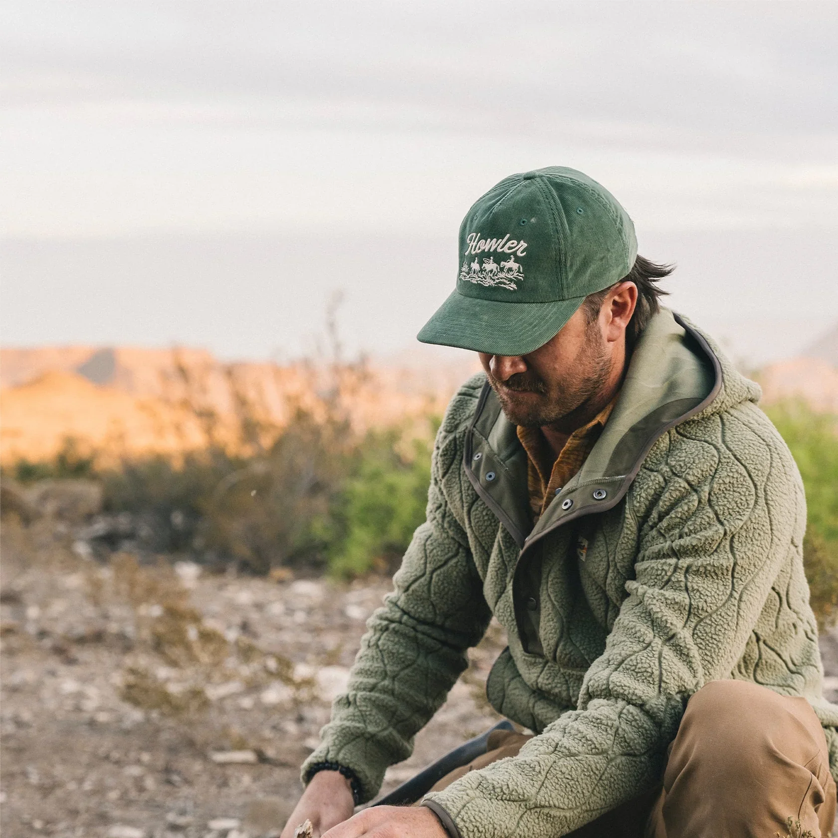 Howler Bros Howler Posse Standard Hat - Forest Corduroy - Image 4