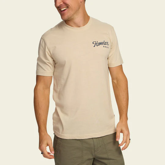 Howler Bros Howler Posse T-Shirt - Sand Heather - Image 3